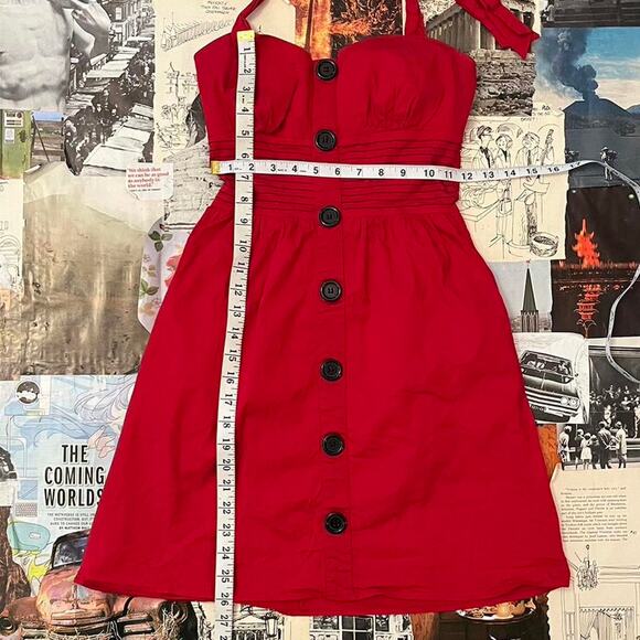 Y2k Ruby Rox Halter Mini Dress - Picture 4 of 6